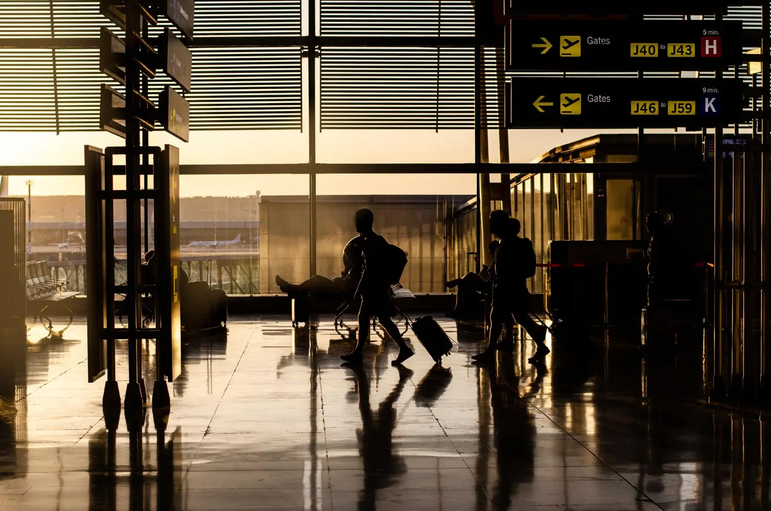 Arrival and settlement